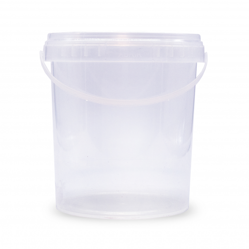 Venta de Cubo Transparente de Plástico con Tapa Inviolable - Fumisan